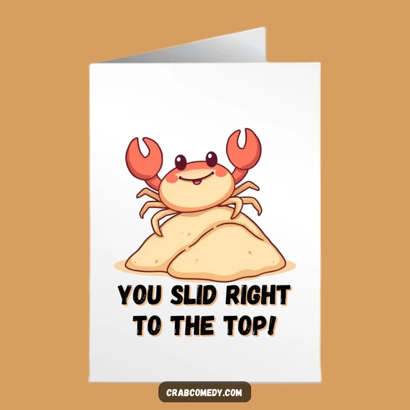 Free Printable Congrats Card: Crab Adventure, Awesome Downloadable Gift!